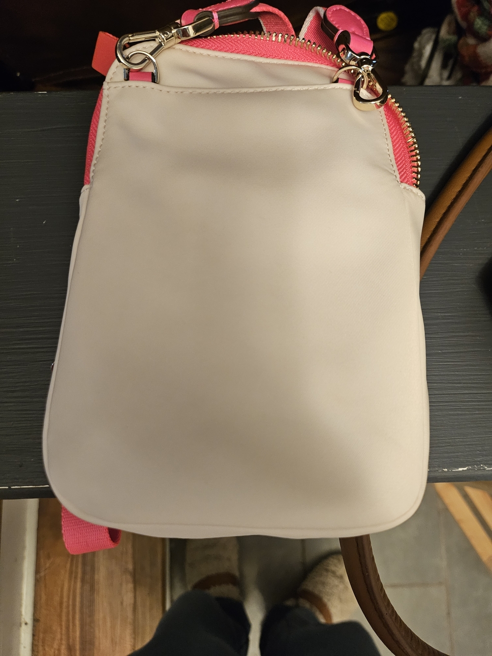 Kate Spade New York Cream and Pink Crossbody Bag - Picture 5 of 6